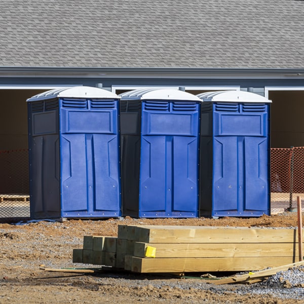 how can i report damages or issues with the portable restrooms during my rental period in New Cumberland PA